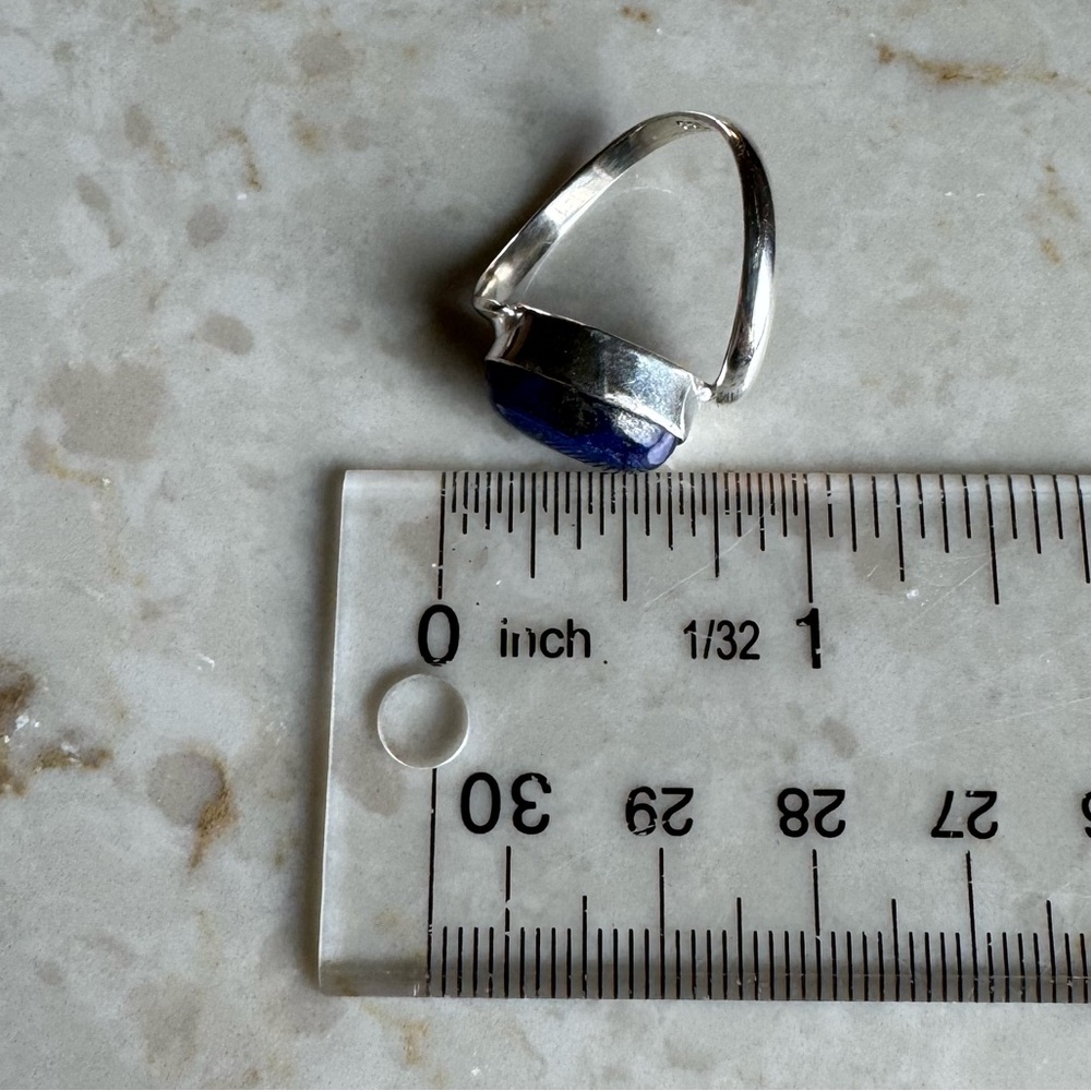 NWOT Sundance Earth’s Rotation Ring, Lapis Lazuli, Sterling Silver - Picture 5 of 6